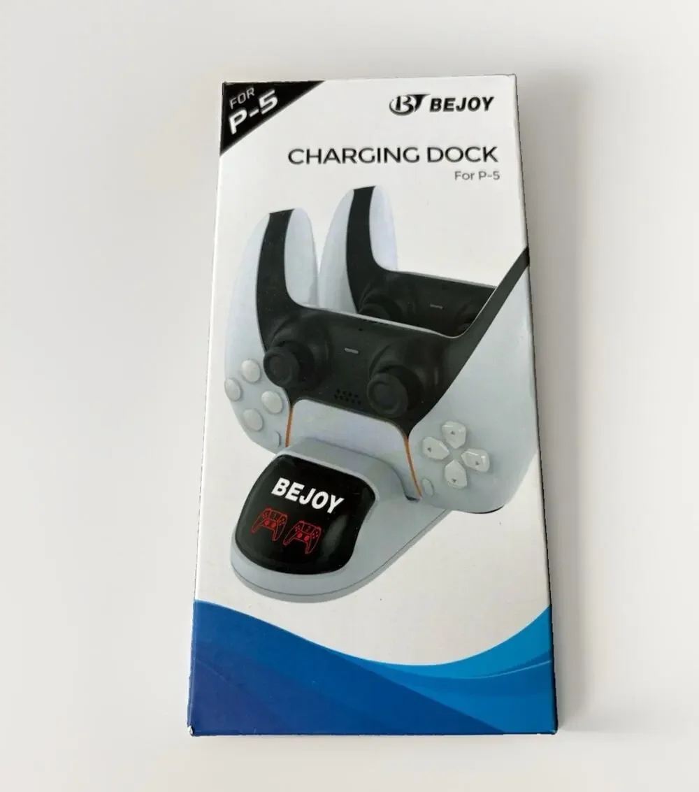Bejoy Dual Charging Dock for PS5 Controllers Fast Charging